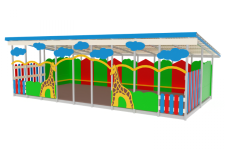 Фото теневой навес жираф мф 712