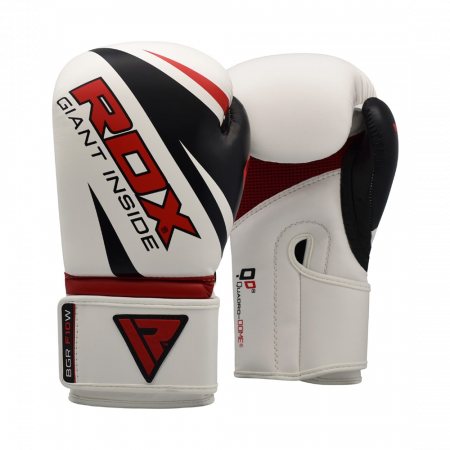 Фото перчатки боксерские rdx rex f10 white bgr-f10w, 12 oz