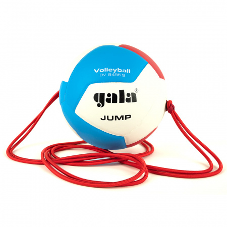 Фото мяч волейбольный gala jump 12 bv5485s, размер 5, на растяжках