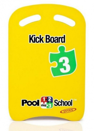 Фото доска для плавания "kickboard pool school" 45x30 см, 3+