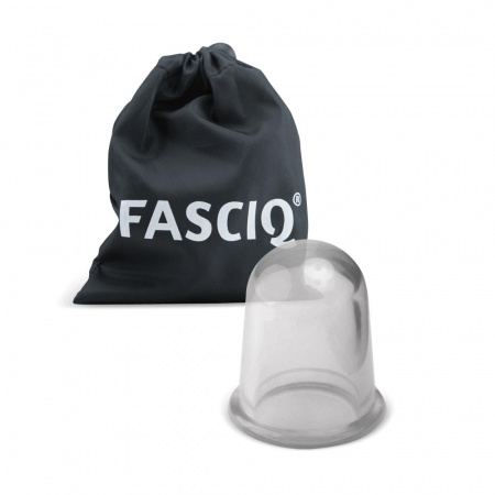 Фото массажер fasciq silicon cup large 7х8 см, fs42412