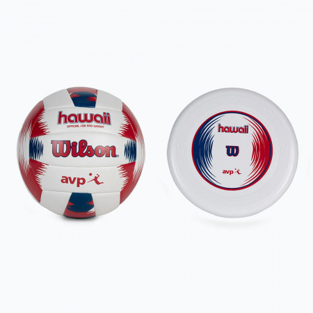 Фото набор мяч и фрисби wilson hawaii avp wth80219kit