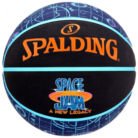 Фото мяч баскетбольный spalding space jam tune court 84596z, размер 5